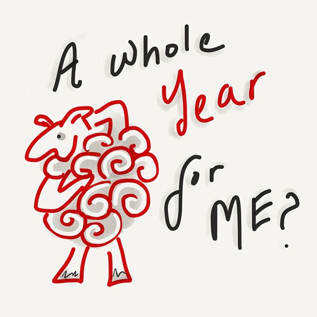 Good health and good fortune to you all, happy #yearofthesheep!