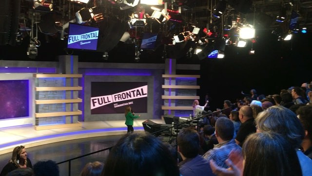 At the taping with @fullfrontalsamb dad, her #gynocologist & @nonaiscool