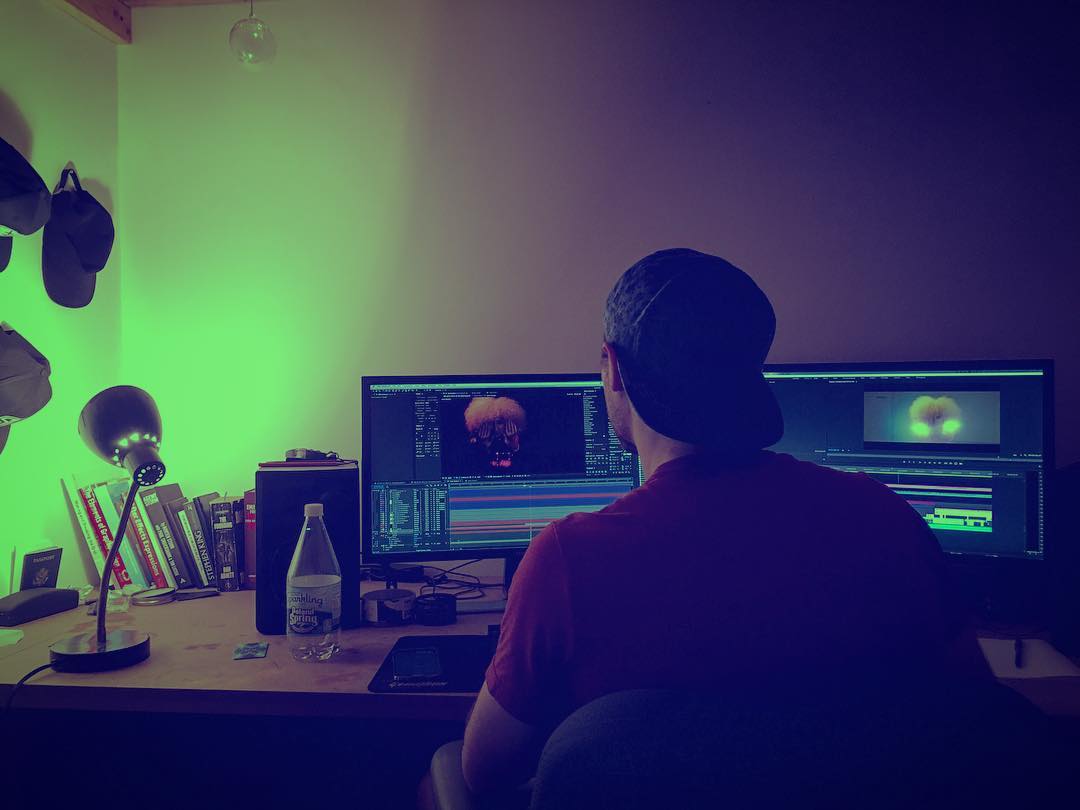 The incredible @taylor_kenny working his VFX magic ? Everyone: hit him up, his work is major ?