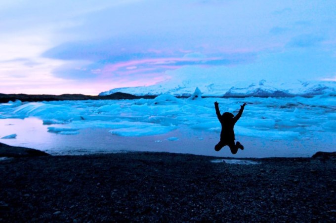 #tbt sunset on #Jokulsarlon #Iceland – one of the most stunning places on Earth