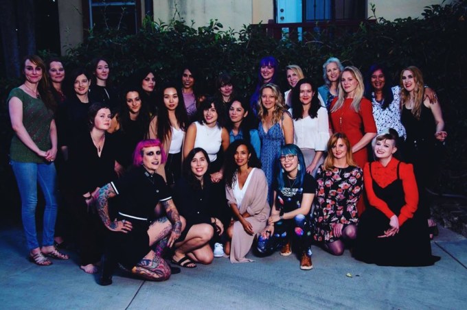#tbt @etheriafn alumni dinner and screening in LA. Hire all these talented #womeningenre ‘cause they’re gonna blow up ???!!! | 1st ? by Ama Lea Photography